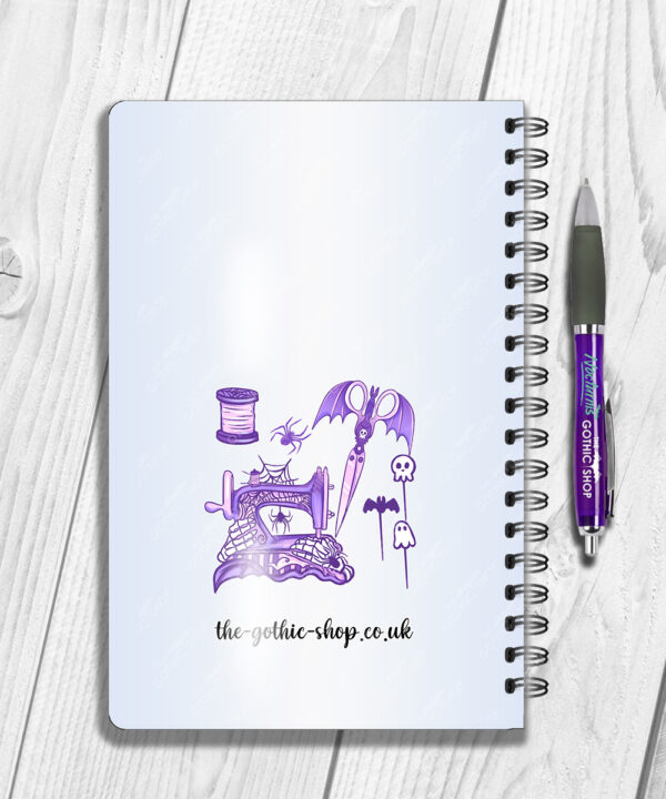 19199 sew magical gothic a5 notebook 2
