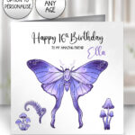 19207 personalised purple moth gothic witchy card 1