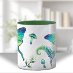 19235 personalised green moth gothic witchy mug 1
