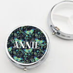 19256 personalised green moth mushroom gothic0pill pot 2