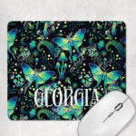 19260 personalised green moth mushroom gothic mouse mat 1