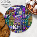 19265 personalised witchy village coaster 1