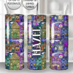 19266 personalised witchy village tumbler 1