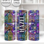 19266 personalised witchy village tumbler 2