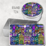 19269 personalised witchy village storage tin 5