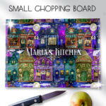 19271 personalised witchy village chopping board 1