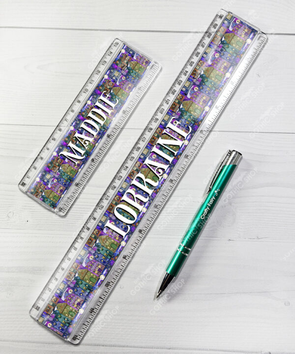 19278 personalised witchy village ruler 2