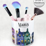 19279 personalised witchy village pen pot 1