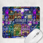 19284 personalised witchy village mouse mat 1
