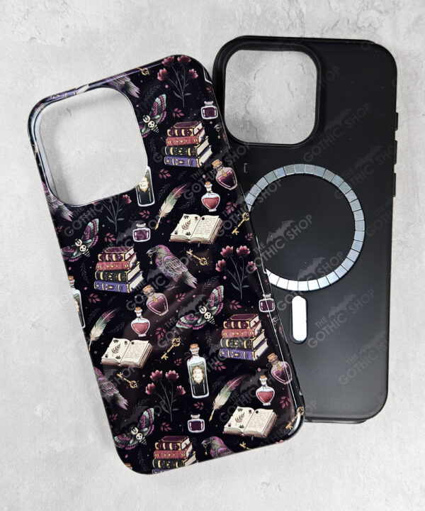 dark academia phone case for iphone 17, 16, 15, 14, magsafe, samsung s24, s25, pixel
