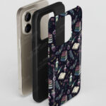 dark academia phone case for iphone 17, 16, 15, 14, magsafe, samsung s24, s25, pixel