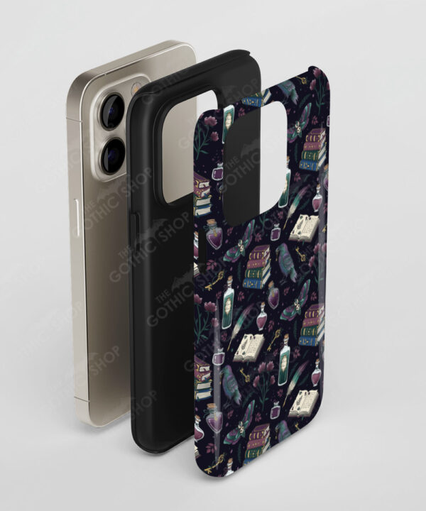 dark academia phone case for iphone 17, 16, 15, 14, magsafe, samsung s24, s25, pixel