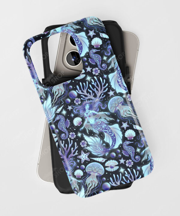 siren reef phone case for iphone 17, 16, 15, 14, magsafe, samsung s24, s25, pixel