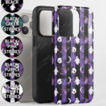 kawaii spooky ghosts bats skulls tough gothic phone case for iphone samsung pixel