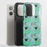 gurokawa creepy cute kawaii goth tough phone case for iphone samsung pixel