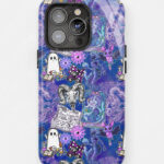 i myself am strange & unusual stripes gothic tough phone case for iphone samsung pixel
