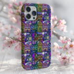 witchy village gothic tough phone case for iphone samsung pixel
