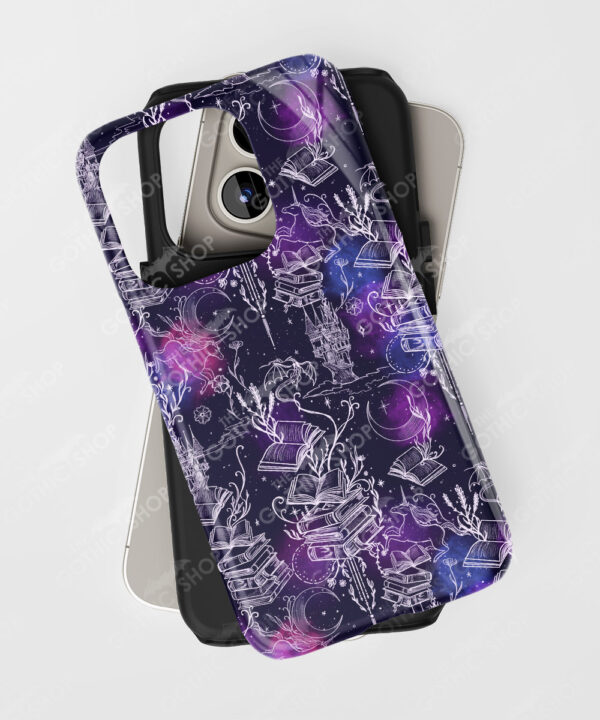 fantash books tough gothic phone case for iphone samsung pixel