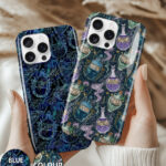 witch's potions tough gothic phone case for iphone samsung pixel
