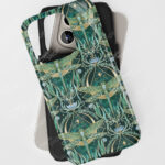 whimsical dragonflies tough gothic phone case for iphone samsung pixel