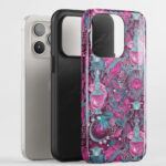 witch's garden tough gothic phone case for iphone samsung pixel
