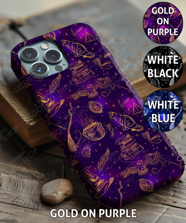 witches & wizards tough gothic phone case for iphone samsung pixel