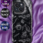 witches & wizards tough gothic phone case for iphone samsung pixel
