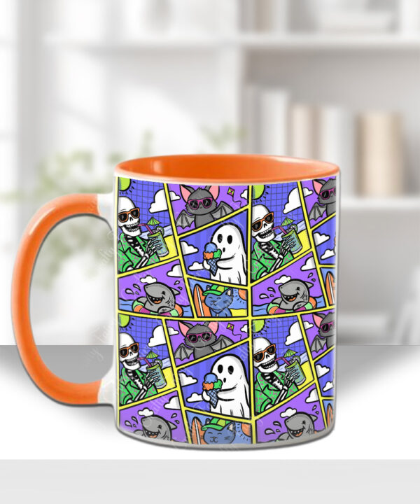 19326 personalised summer ghosts mug 3