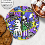 19327 personalised summer ghosts coaster 1