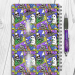 19329 personalised summer ghosts a5 notebook 2