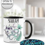 19339 personalised serpent mug coaster
