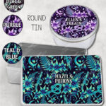 19344 personalised ghost orchid tin 5
