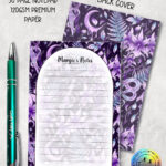 19348 personalised ghost orchid notepad 1