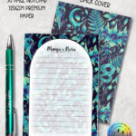 19348 personalised ghost orchid notepad 2