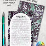 19348 personalised ghost orchid notepad 3