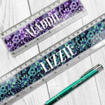 19351 personalised ghost orchid ruler 1
