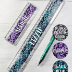 19351 personalised ghost orchid ruler 2