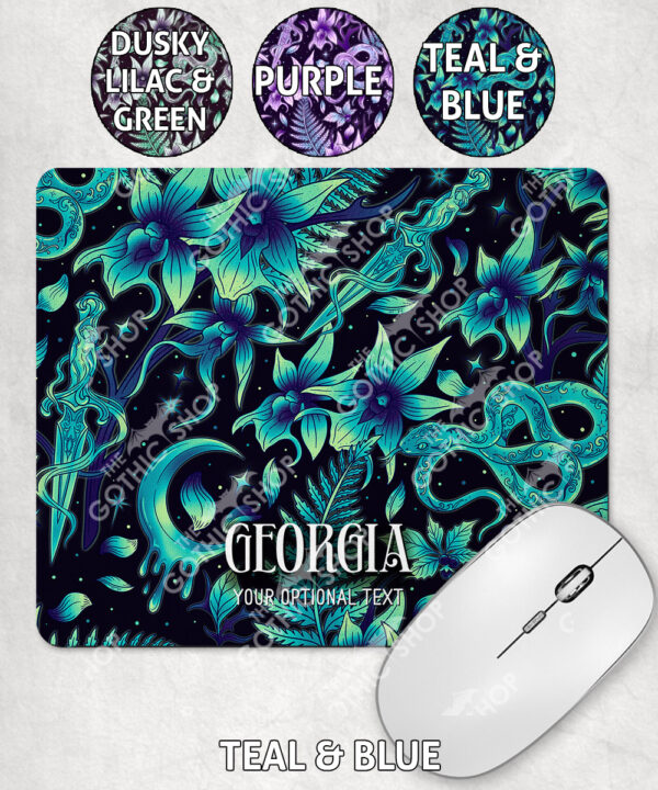 19355 personalised ghost orchid mousemat 1