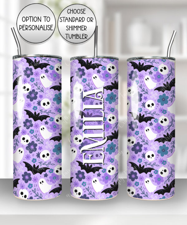 19356 personalised cute gothic print tumbler 1