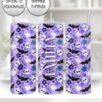 19356 personalised cute gothic print tumbler 2
