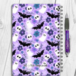 19360 personalised cute gothic print a5 notebook 2