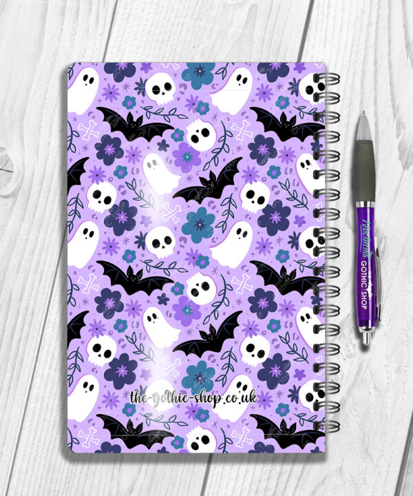 19360 personalised cute gothic print a5 notebook 2