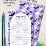 19361 personalised cute gothic print a6 notebook 1