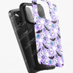 19370 gothic print lilac phone case 2