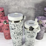 spell books black doodle sketches 20 or 30oz gothic travel tumbler