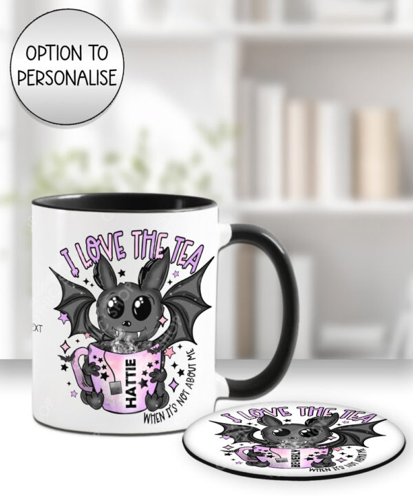19379 spill the tea bat mug coaster