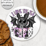 19380 spill the tea bat mug coaster 1