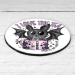 19380 spill the tea bat mug coaster 2