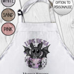 19385 love the tea bat gothic apron 1