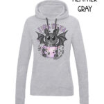19395 love the tea bat gothic hoodie 3